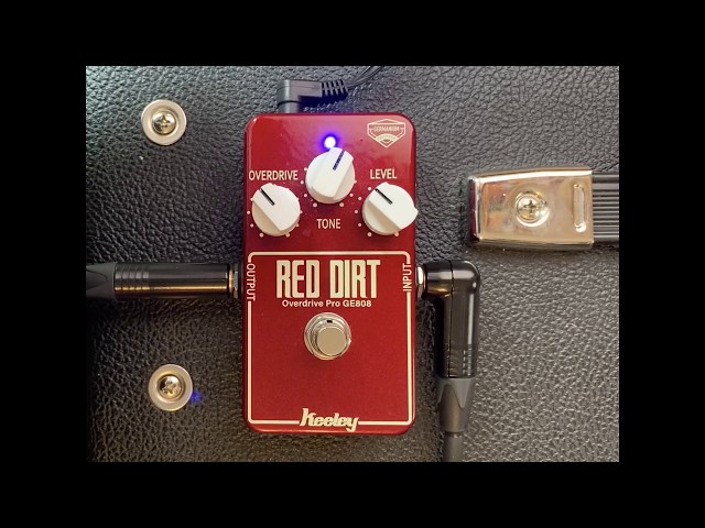 Keeley Red Dirt Pro GE808 - Amp Top Demos - YouTube