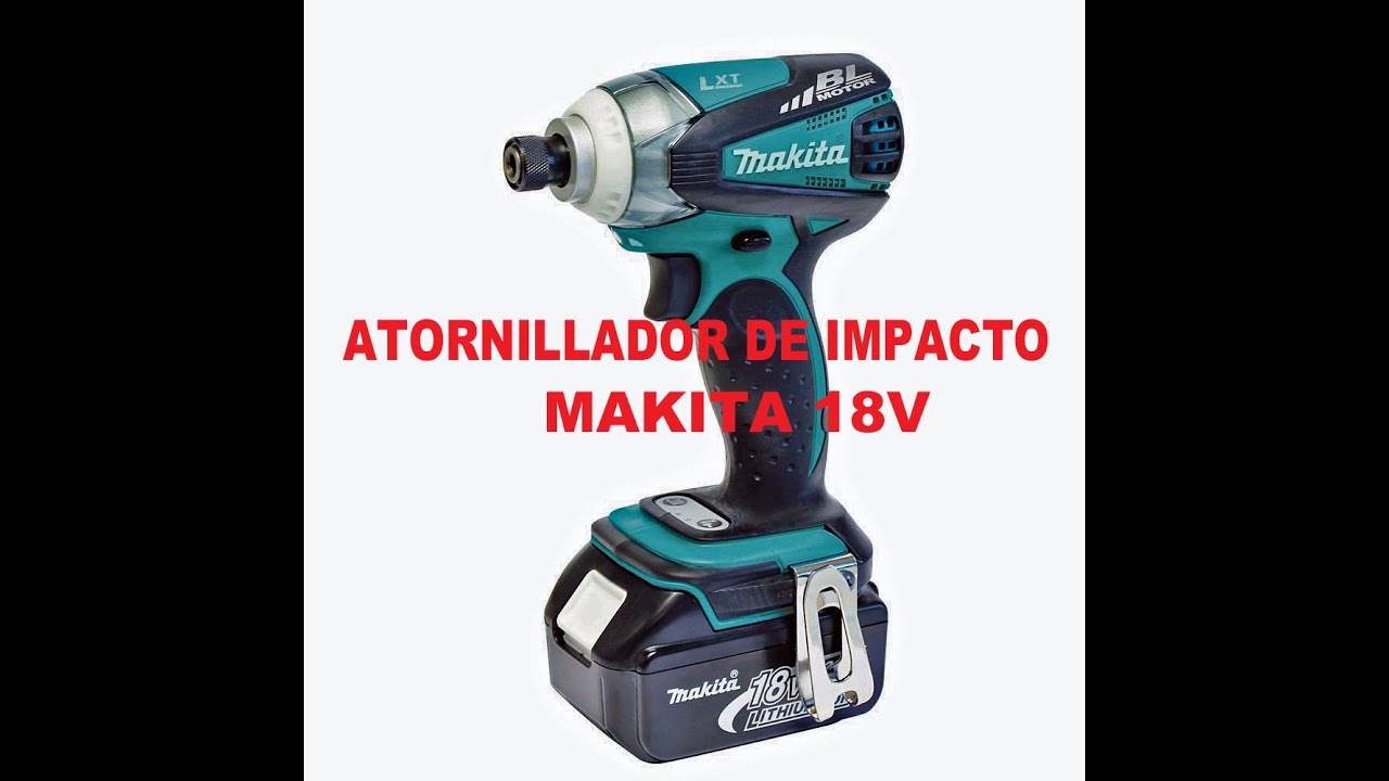 Nuevo atornillador de impacto MAKITA 18v - YouTube