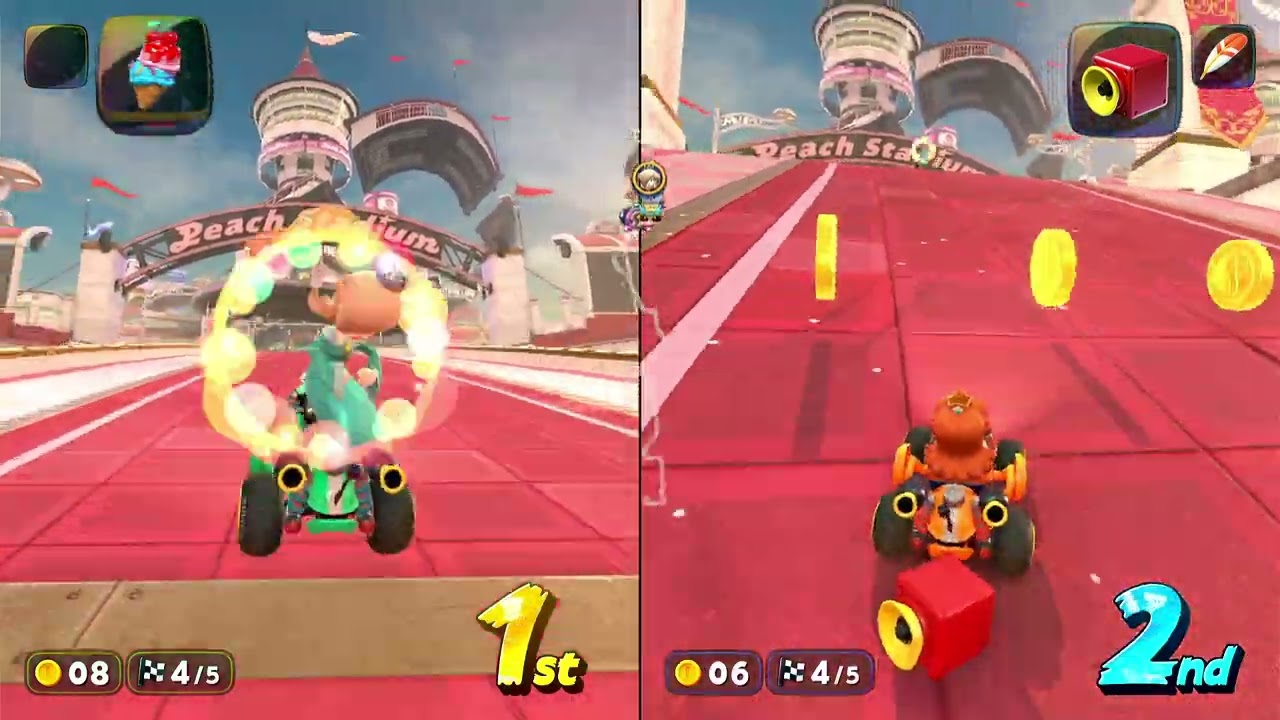 Mario Kart World | 2 Player Offline Split-Screen | Special Cup [Rainbow Road] | No Commentary