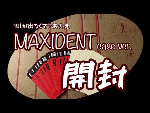 Stray Kids】MAXIDENT case ver. 8人分開封 / アルバム開封 unboxing