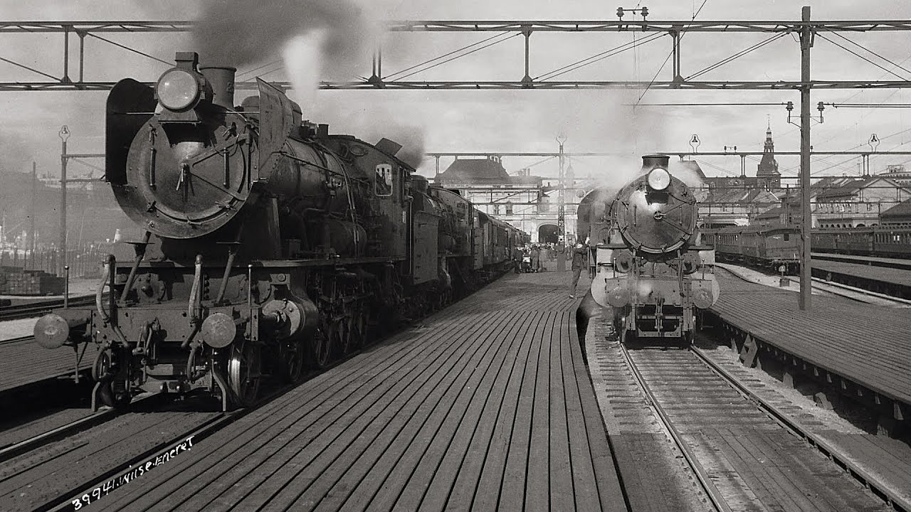 Oslo 1938: Påskeutfart fra Østbanen