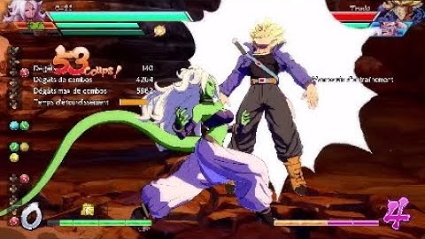 [DBFZ] : Android 21 corner steal combo + setplay (work on yellow/purple chars)