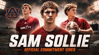 2028 QB Sam Sollie COMMITS To Auburn - Official Commitment Video