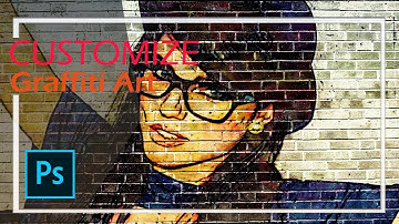 Photoshop Tutorial - How to Create Graffiti Art Effect In Photoshop CC - [Official Video]