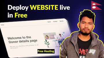 How to host and deploy website in free 🔥🔥 | Github pages in nepali