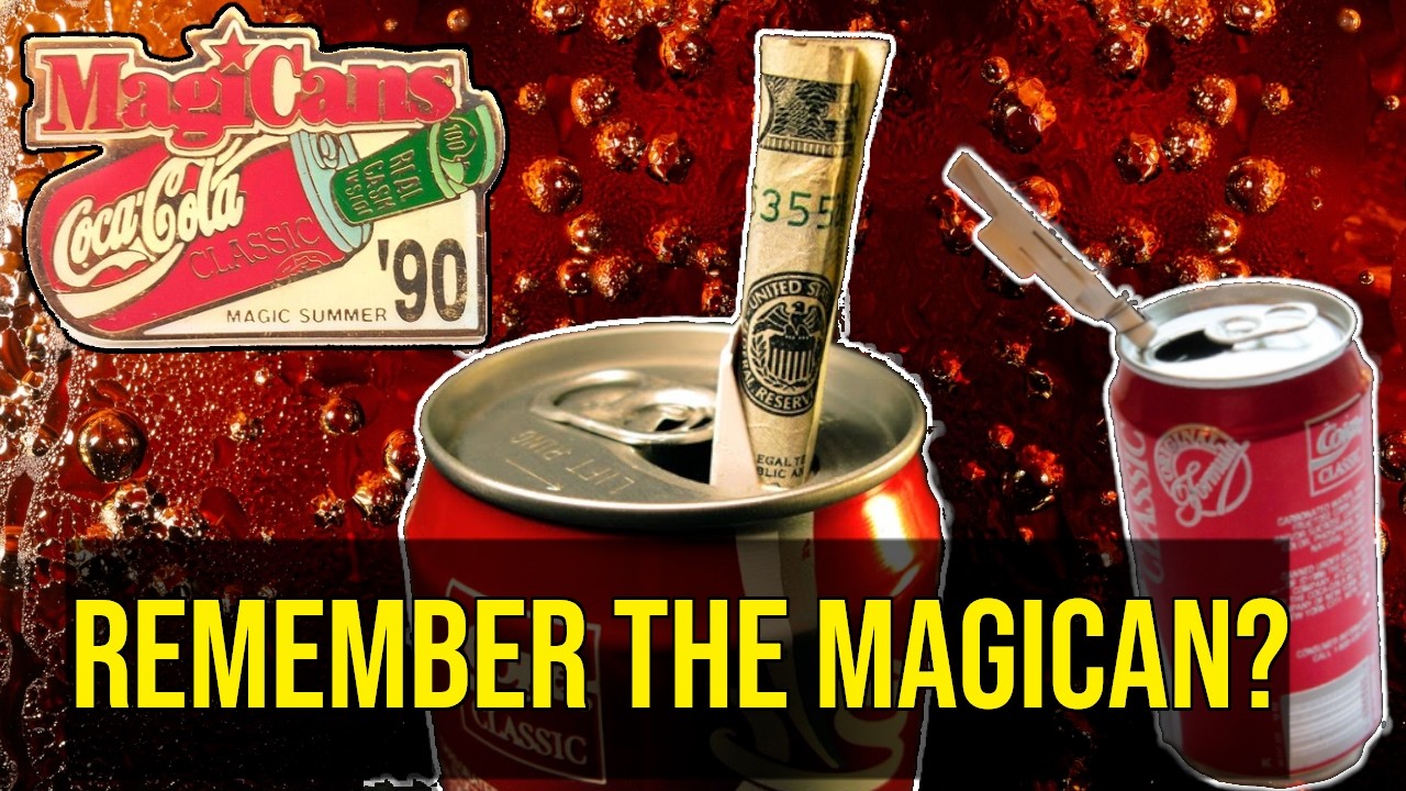 Remember the FAILED Coca-Cola MagiCan?