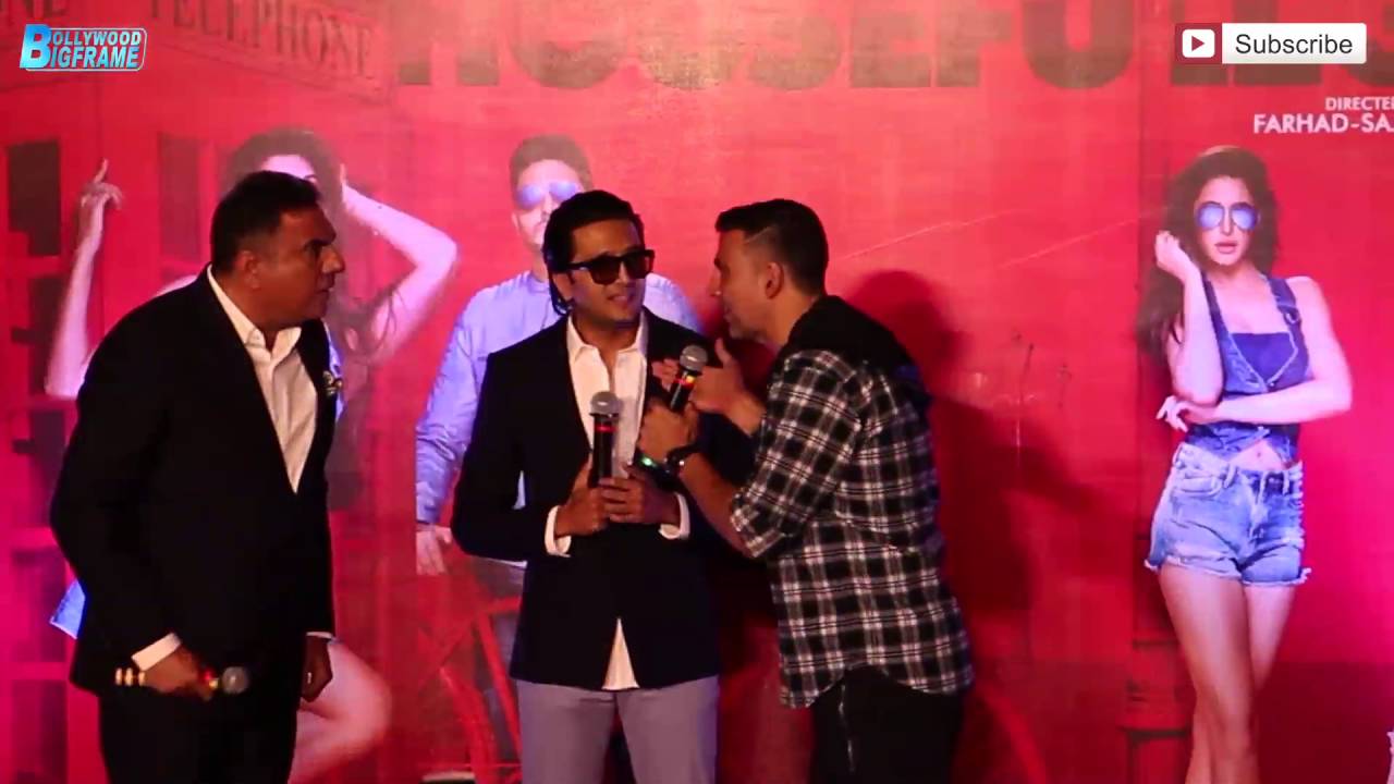 Akshay Abuse  Housefull 3 Promo Launch I Akshay Kumar I Boman Irani I Ritesh I