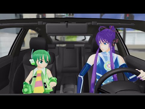 Gakupo And Gachapoid Go For A Drive