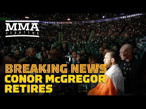 Conor McGregor Retirement Announcement Reaction - MMA Fighting