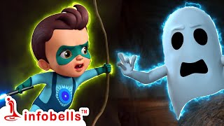 அழுமூஞ்சி பேயும் சூப்பர் சிட்டியும் - Super Chitti Ghost Ep | Tamil Rhymes & Cartoons | Infobells