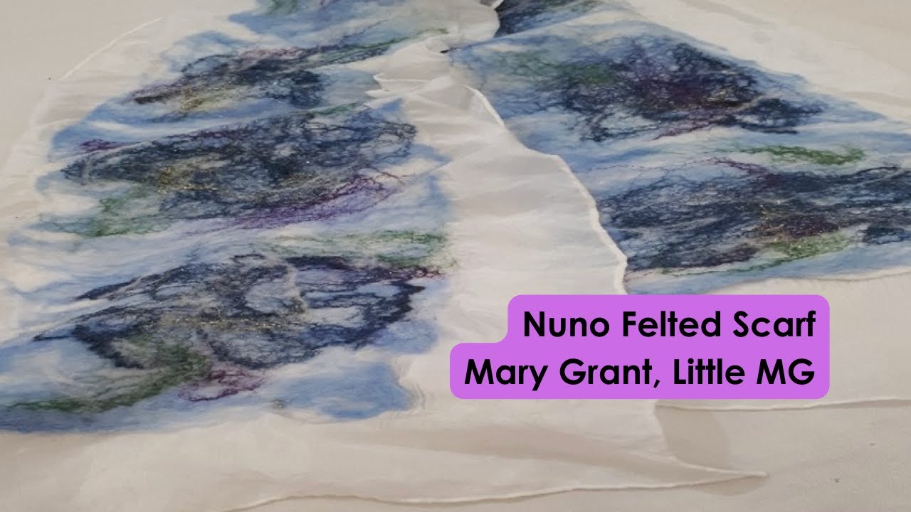Войлочный шарф Nuno от Mary Grant, Little MG