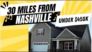UNDER $450K! Murfreesboro, TN | 2,300 sq.ft. | 4 Bed 3 Bath | New Home Tour | Nashville Suburb
