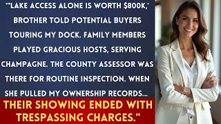 Brother Brought Buyers To 'His' Lakehouse — Then The Property Tax Assessor Recognized The Address