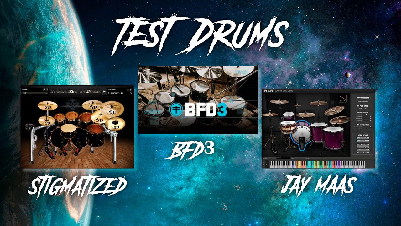 Baterias  Rock & Metal Jay Maas / BFD3 / Stigmatized