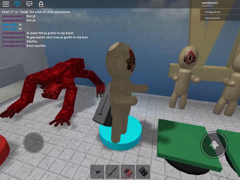 Gratis Vip In Scp 173 Demonstration Roblox Youtube - scp 173 roblox