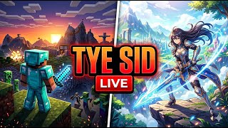🔴 LIVE | Late Night Grind 🎮 | Fun, Fails & Chill | TYE SID#genshinimpact #minecraftlivehind