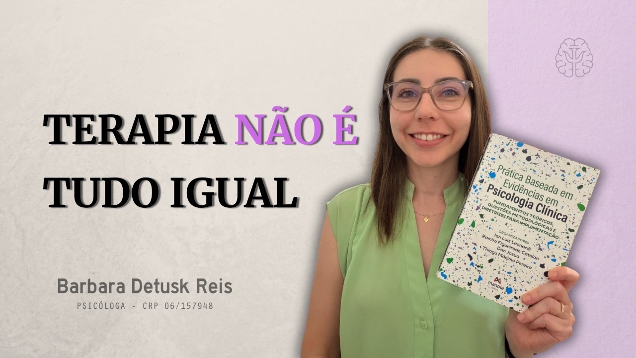 O grande diferencial da terapia baseada em evidências (não é o que você imagina)