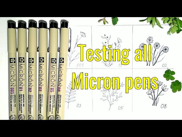 My Sakura Pigma Micron Pen Review