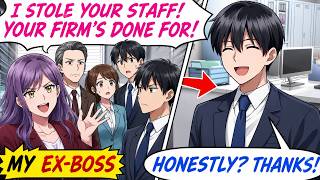 Manga Dub My Ex-Boss Took My Team Honestly I Thanked Her RomCom Manga