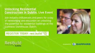 Upcoming Event Unlocking Residential Construction In Dublin