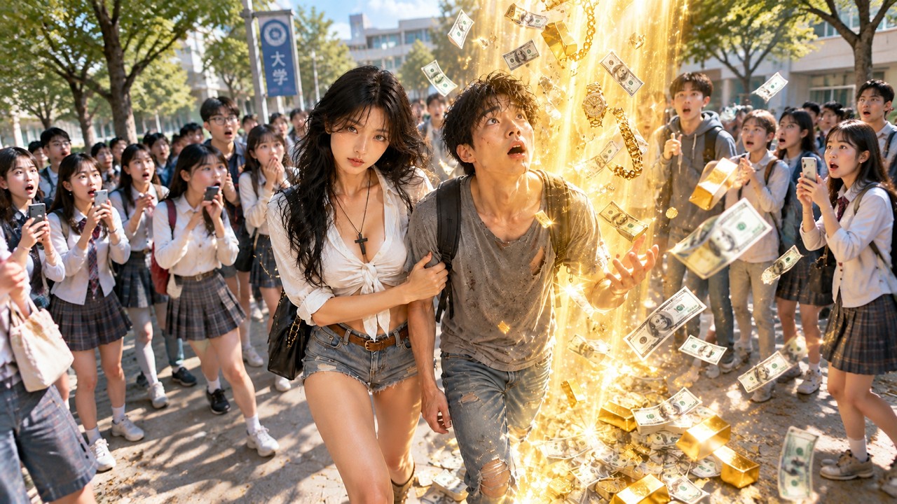 학창 시절로 돌아가 미래를 예견하고, 여성의 도움을 받아 제로에서 시작해 인생을 역전시키다.