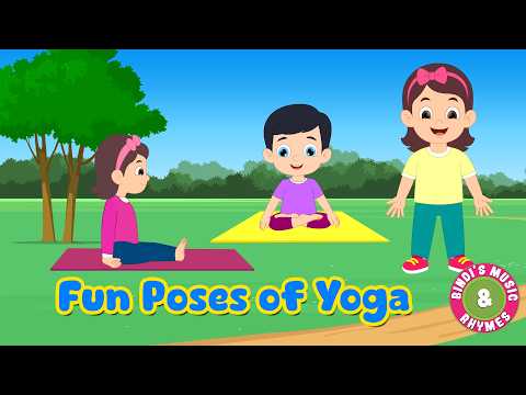 Fun Poses of Yoga | Yoga Rhymes for kids | Educational Songs | Bindi's Music & Rhymes