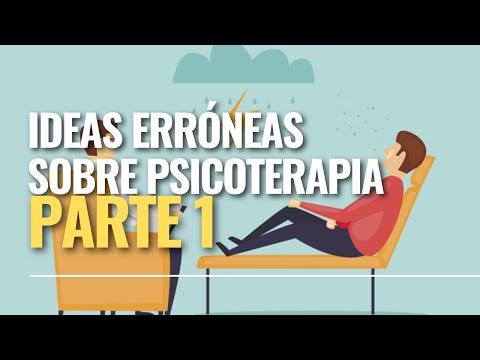 Video: Conceptos Erróneos Sobre La Psicoterapia