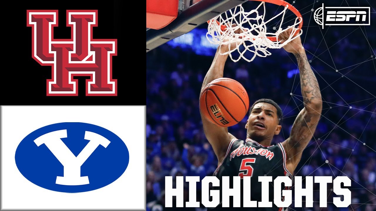 Houston Cougars vs. BYU Cougars | Full Game Highlights | ESPN College Basketball