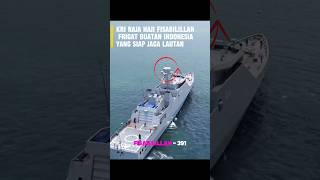 🇮🇩Built in a Domestic Shipyard, This is the KRI Raja Haji Fisabilillah #kri #indonesia #shortvideo