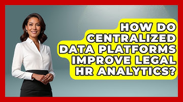 How Do Centralized Data Platforms Improve Legal HR Analytics? - Legal And HR SaaS Stack