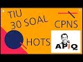 CPNS 2019 LULUS - 30 Soal HOTS dg Trik 7 Detik (3)
