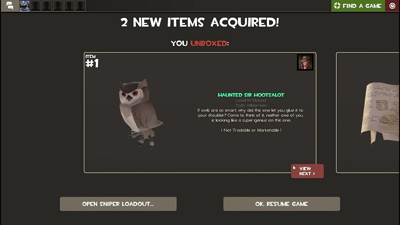 Team Fortress 2 Halloween packages unboxing Part 4 YouTube