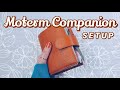 Traveler's Notebook Passport Wallet Setup | Moterm Companion