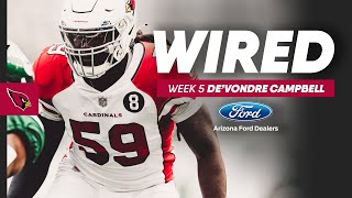 De'Vondre Campbell Mic'd Up in Big Win vs. Jets | Arizona Cardinals