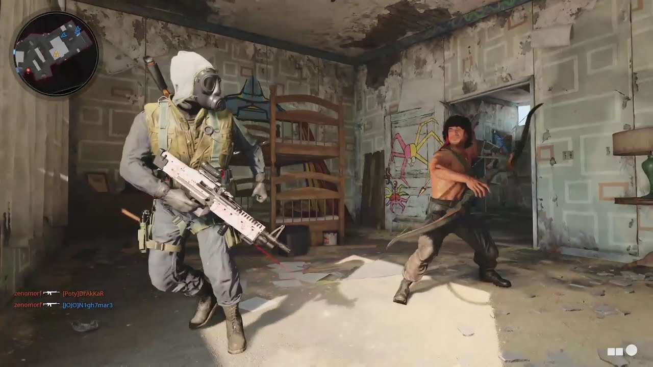 Rambo Finishing Move, Black Ops, Cold War