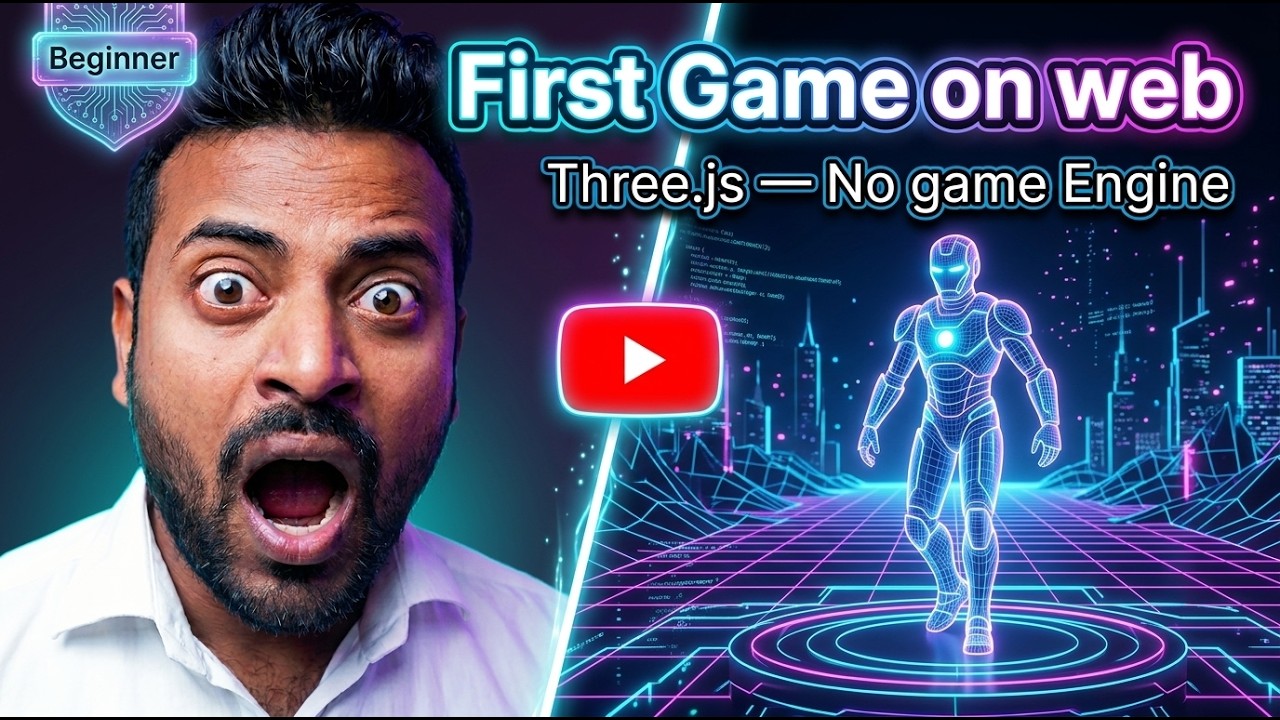 Make Your First Web Game with Three.js — No Game Engine (Step‑by‑Step ...