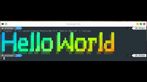 How to add/install figlet in terminal | Create ASCII Text Banners in Terminal