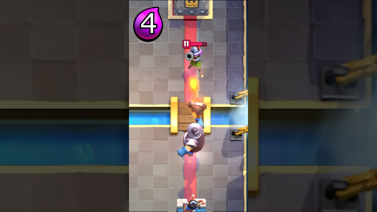 FURNACE VS EVERY ELIXIR IN CLASH ROYALE! #clashroyale #shorts