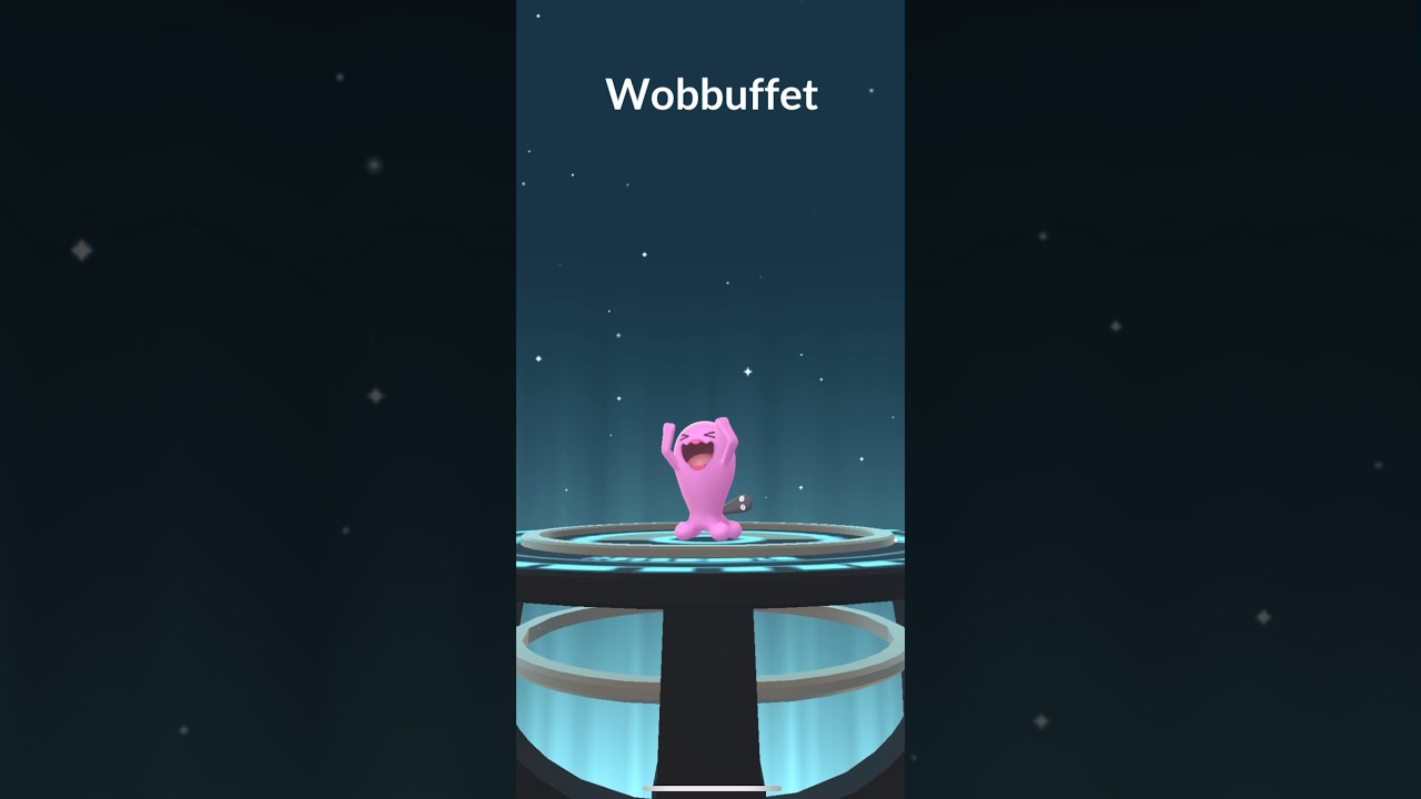 [Pokemon GO] Evolve Shiny Wynaut into Shiny Wobbuffet 