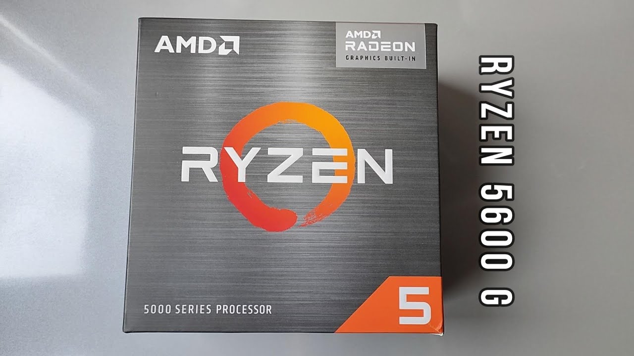 AMD Ryzen 5 5600 Unboxing 