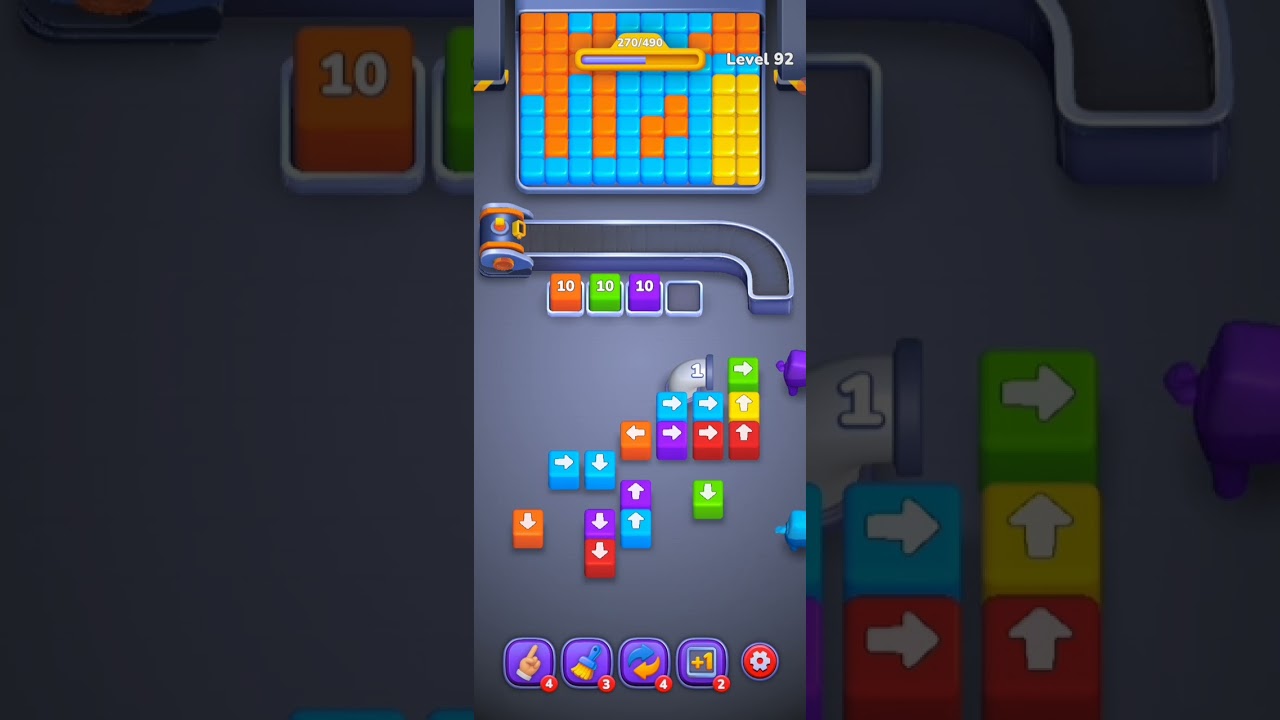 Angry Blocks Level 92 Gameplay Walkthrough