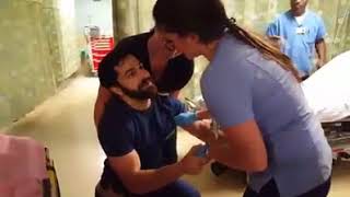 Surprise Proposal in NJ Emergency Department