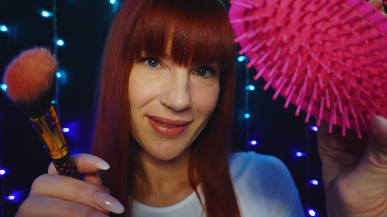 ASMR Personal Attention: Ich schminke dich für ein Fotoshooting und beruhige dich
