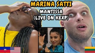 REACTION TO Marina Satti - Mantissa (ΜΑΝΤΙΣΣΑ) (Live on KEXP) | FIRST TIME HEARING MANTISSA