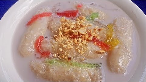 Nấu Món Chè Chuối béo dẻo đơn giản mà lại rất ngon||How to cook banana tea