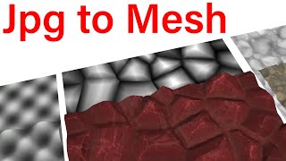 Jpg to Mesh in SketchUp Jpg to Mesh in SketchUp