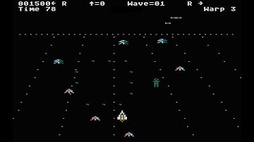 Atari 8-Bit Game Play, Juno First