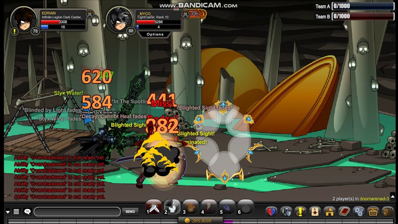 Infinite Legion Dark Caster VS Light Caster