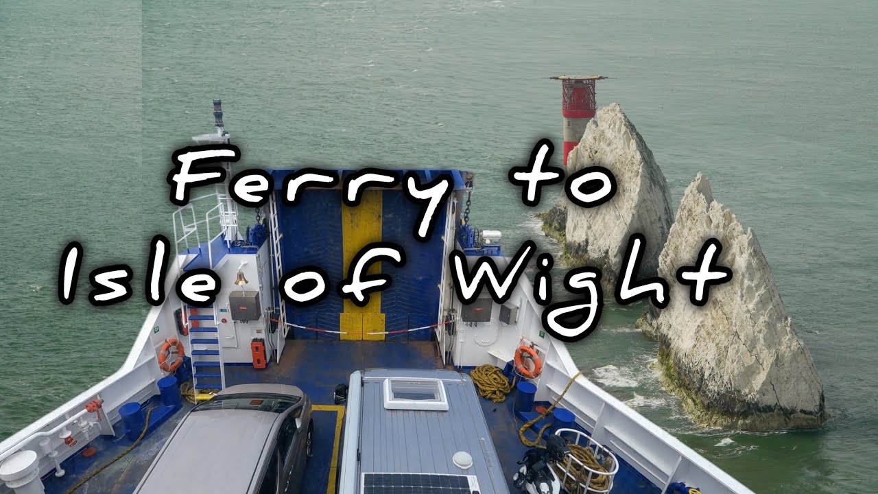 We took our campervan to the Isle of Wight
