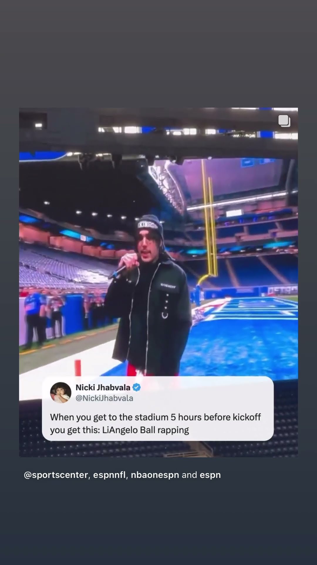 He performed at halftime #hoodnews #liangeloball #tweaker #detroitlions #rap #sports #rapper #artist